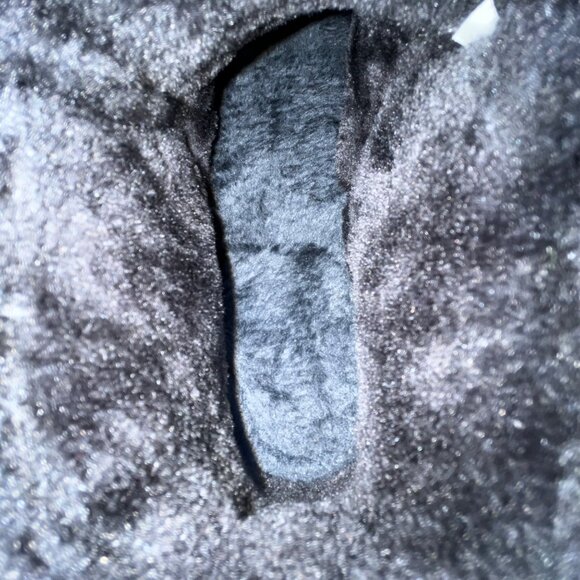 BJ Men’s Brown Quilted Slip-On Fleece-Lined Winter Boots Size 8.5US - Picture 5 of 9